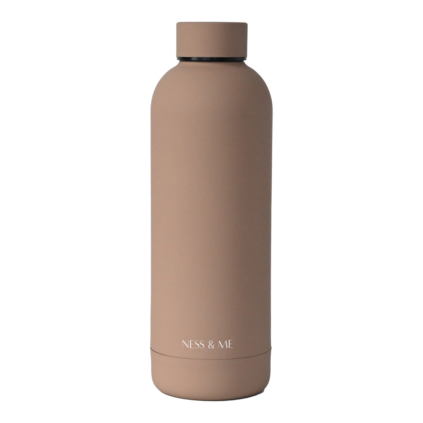 500ml Stainless Steel Water Bottle Matte - Caramel