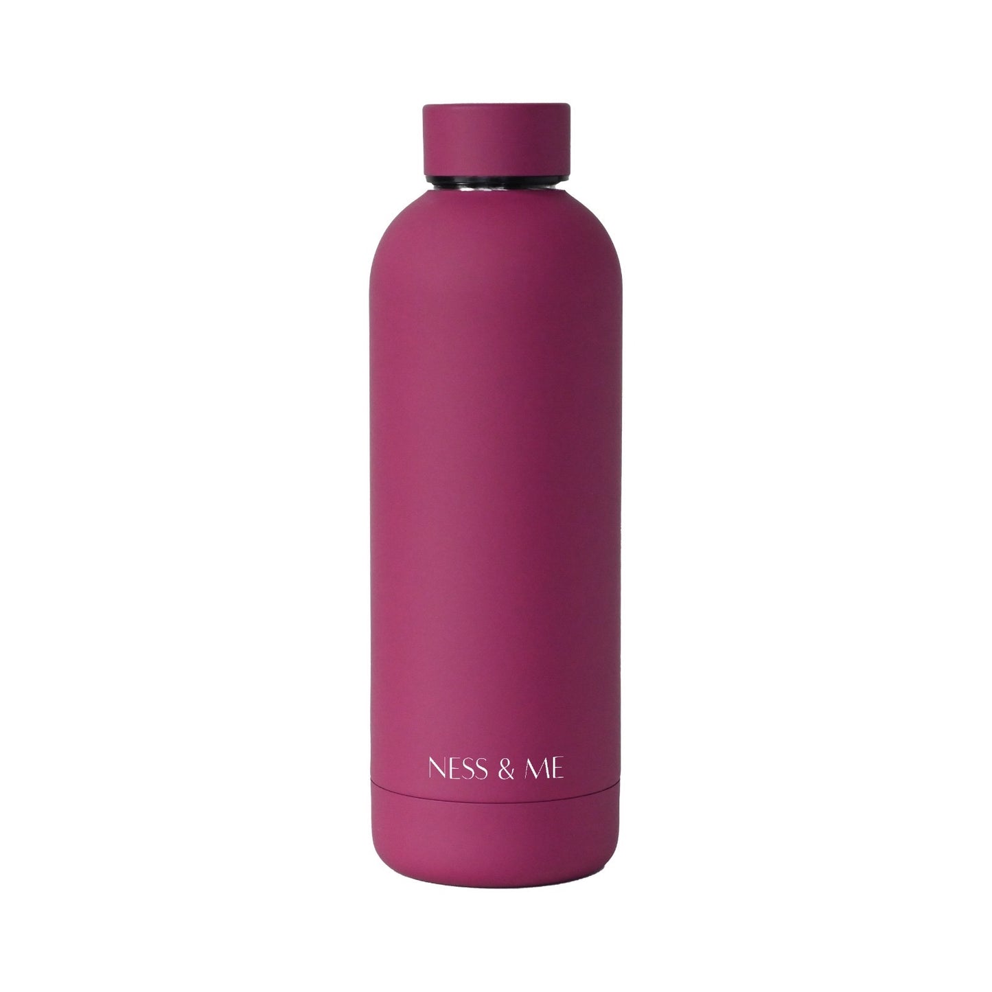 500ml Stainless Steel Water Bottle Matte - Burgundy