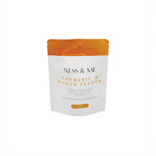 Turmeric & Black Pepper Supplements (30 Capsules)