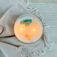 Luxury 2-Wick Crystal Soy Wax Candle 280g - Sage Sea Salt
